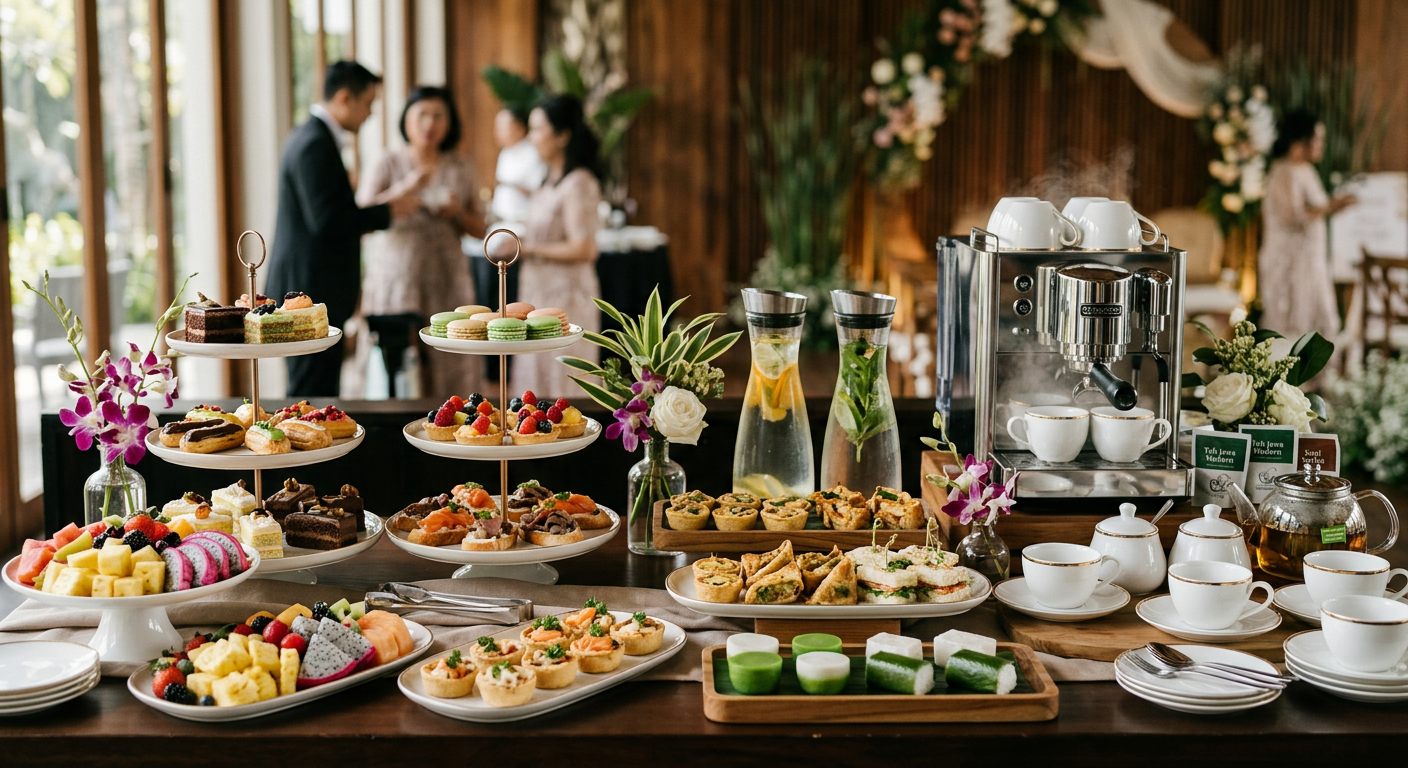 Paket coffee break premium untuk meeting kantor di Jakarta